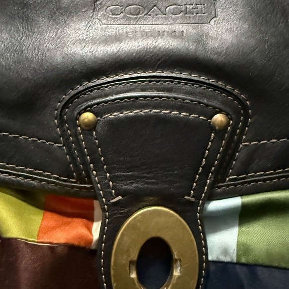 Coach Black Legacy Handbag - Picture 3 of 3